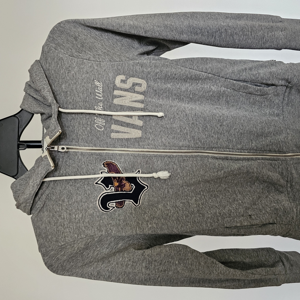 Vans Gray Zip-Up Hoodie